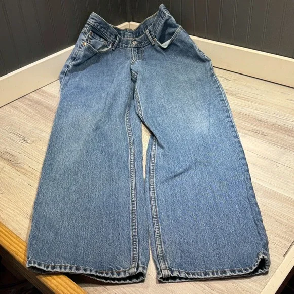 Levi's 550 Relaxed Fit Tapered Leg Men's Sz 36x34 Jeans Medium Wash Blue Denim - Picture 2 of 13